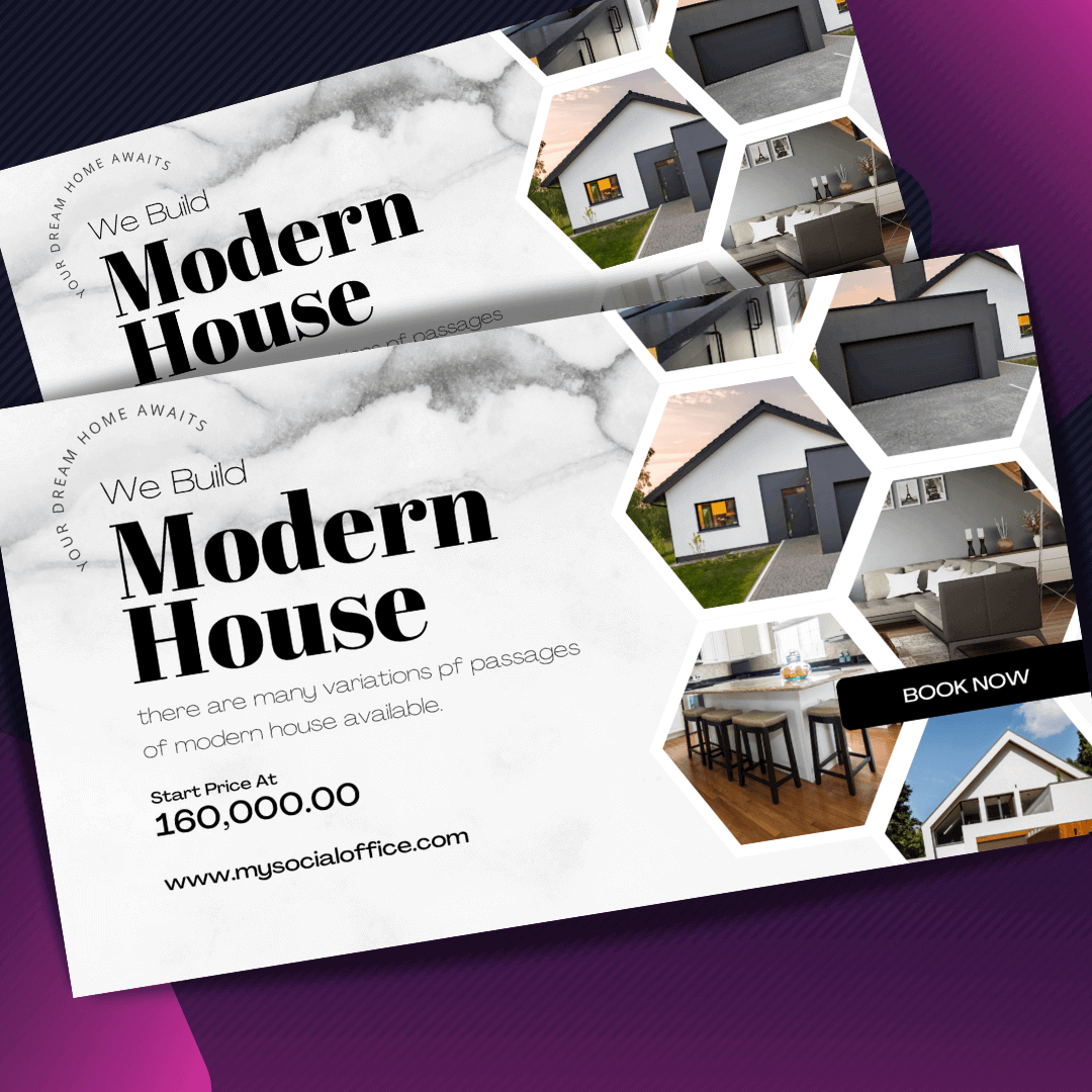 Facebook Cover Modern House